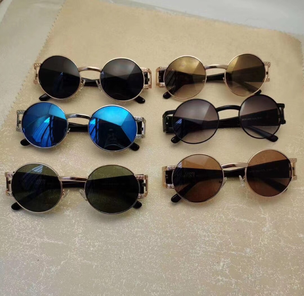 New Korean-style fashionable, casual and trendy retro sunglasses Specification image