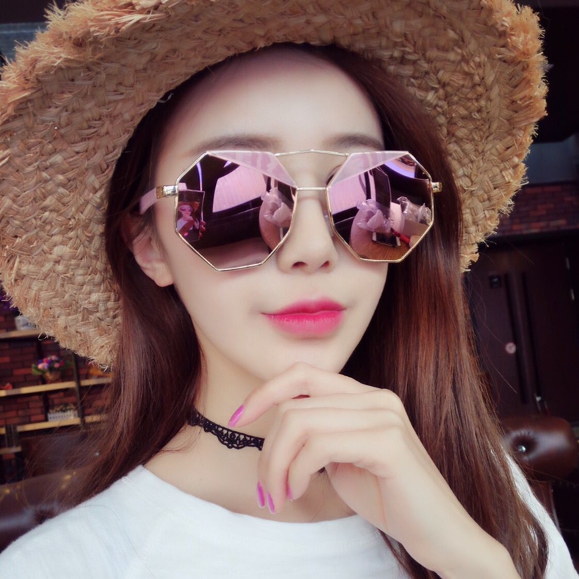 New color film women's sunglasses Specification image