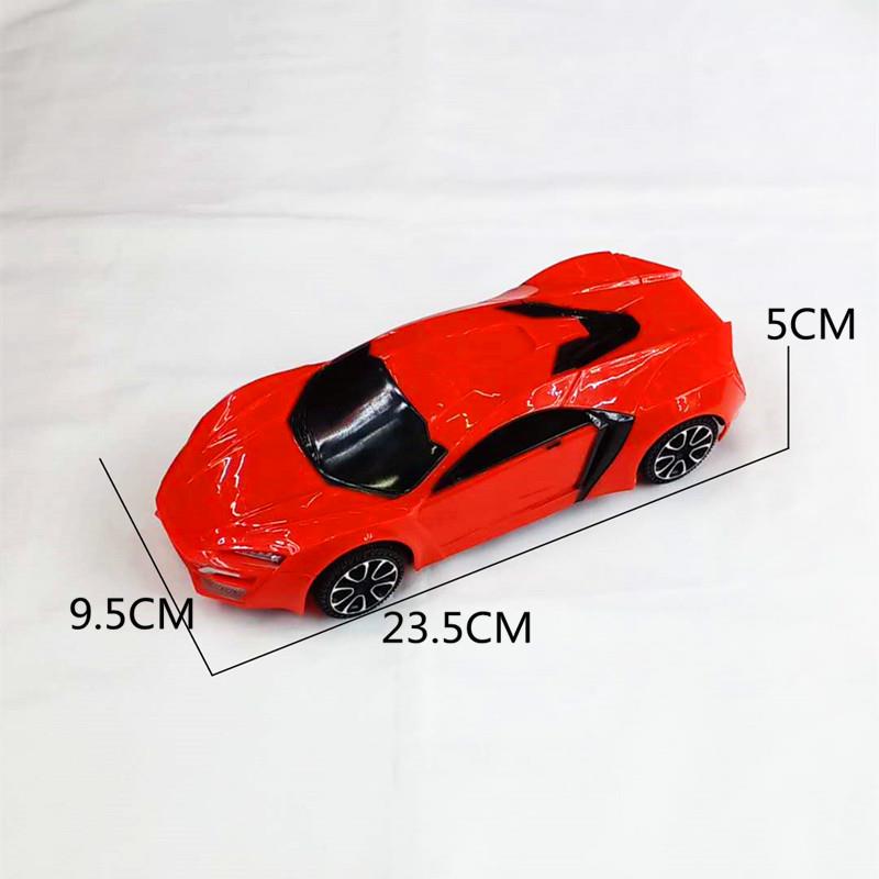 Children's educational toys, inertial plastic sports car model toys details Picture
