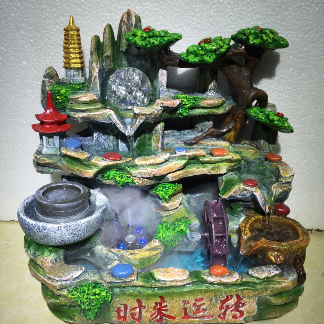 8273 流水假山喷泉