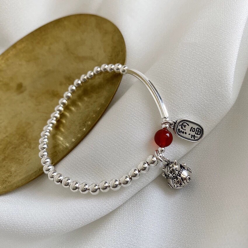 Buddhist prayer beads. Beaded bracelet Specification image