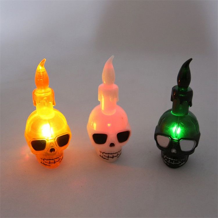 Luminous ghost face candle, candle night light, special candle light for the Ghost Festival details Picture