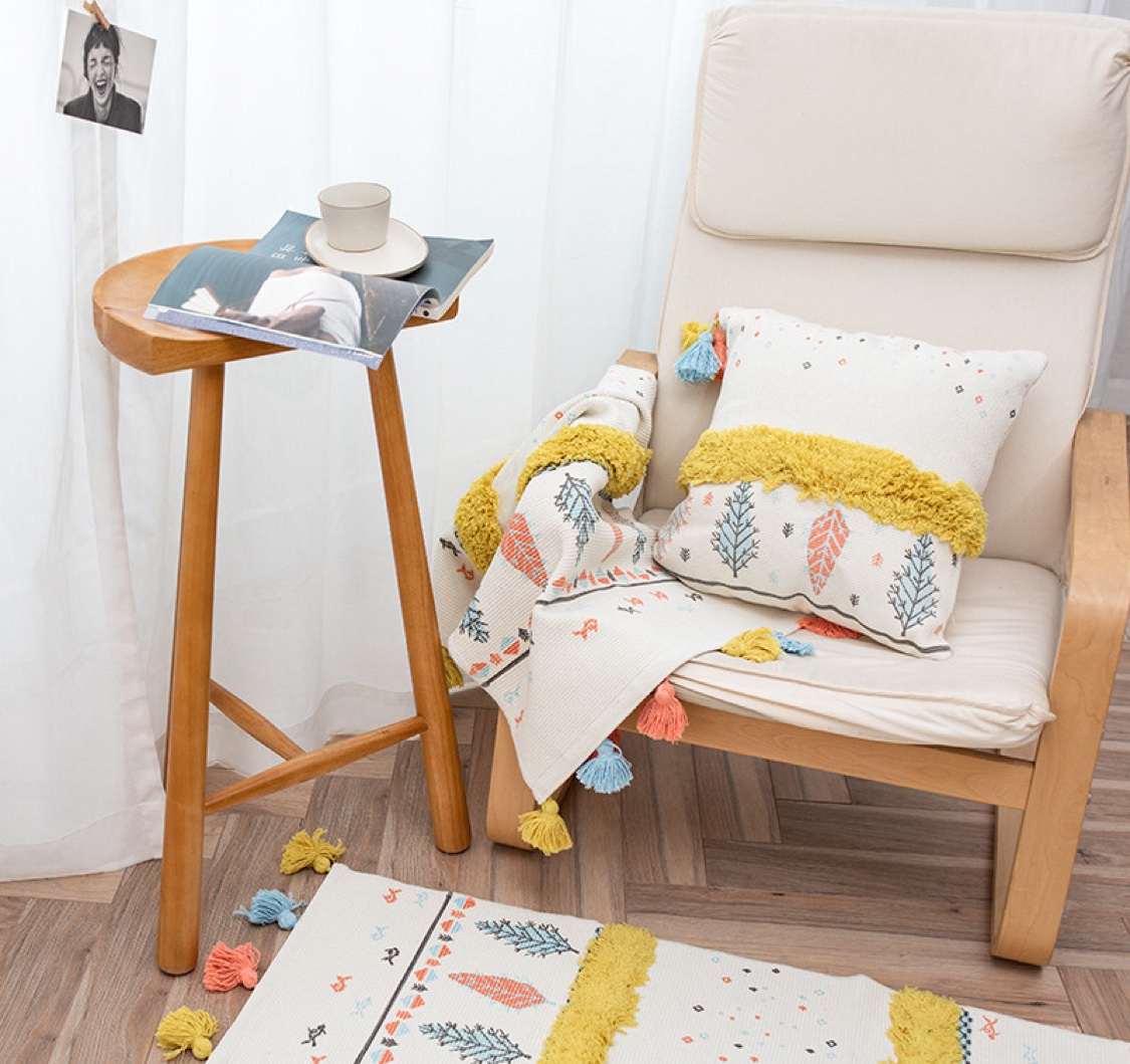 家用地毯实物图