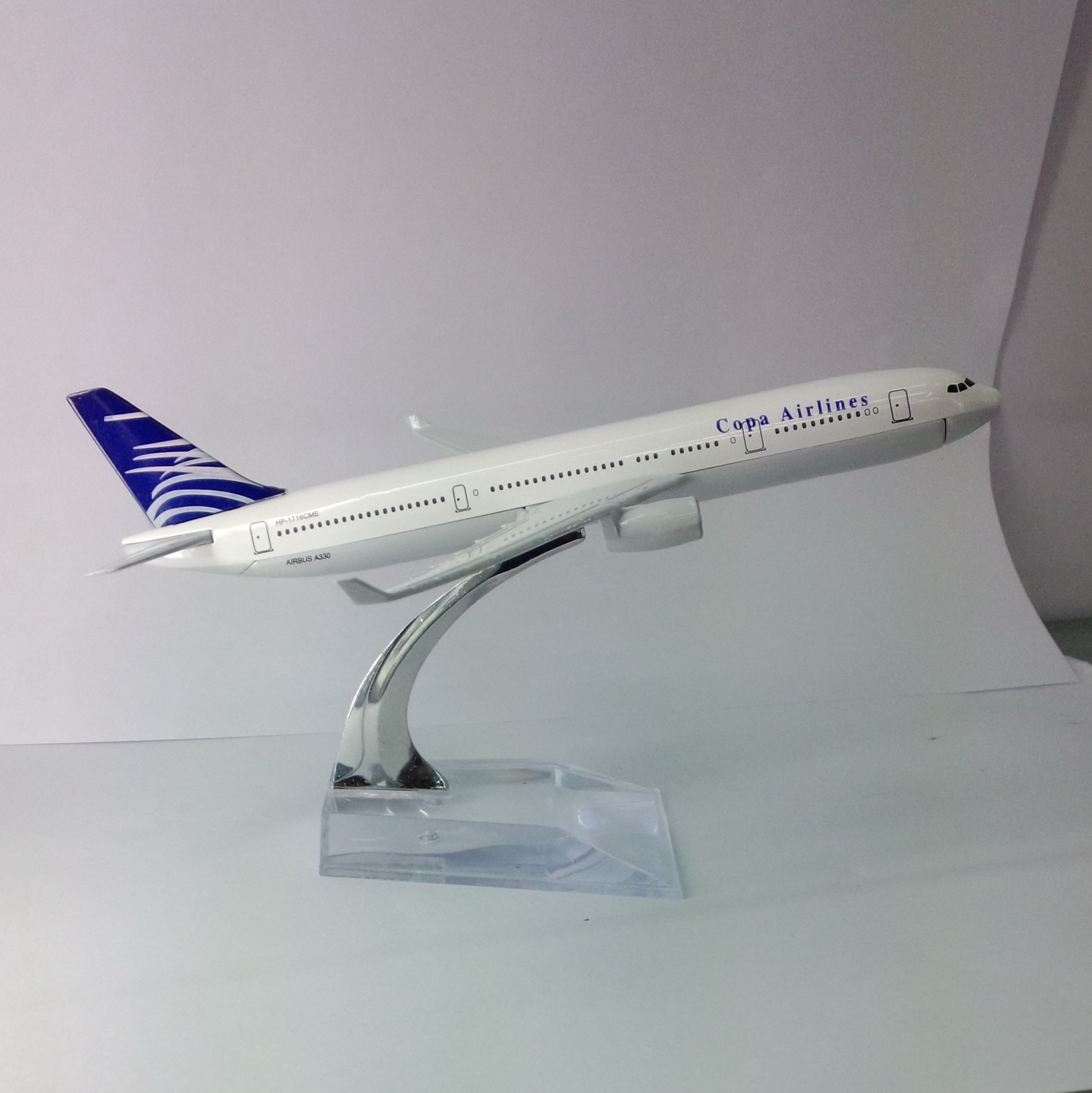 金属飞机模型（巴拿马Copa航空A330-300）飞机模型 合金飞机模型详情图2