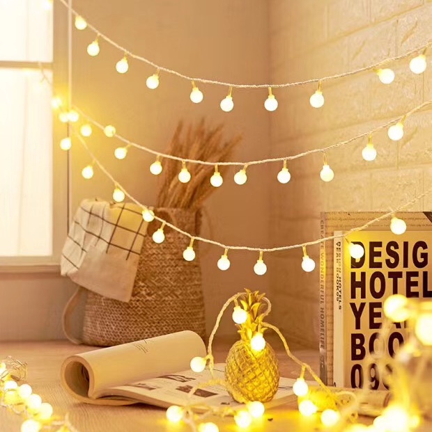 28L LED5m frosted ball with long bright warm light thumbnail