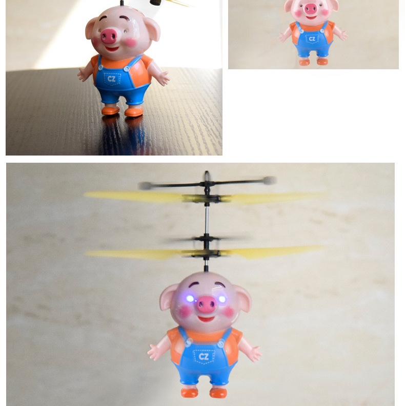抖音同款飞仙子感应飞行器小飞仙玩具感应飞机悬浮感应玩具感应猪飞行器感应小猪国峰详情图10