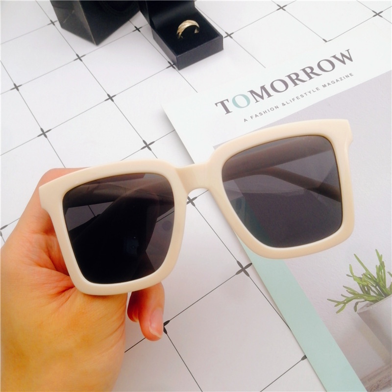 Large-framed glasses, Korean version of fashionable street style sunglasses Specification image