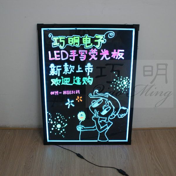 LED手写荧光板发光黑板展示广告板50*70详情图1