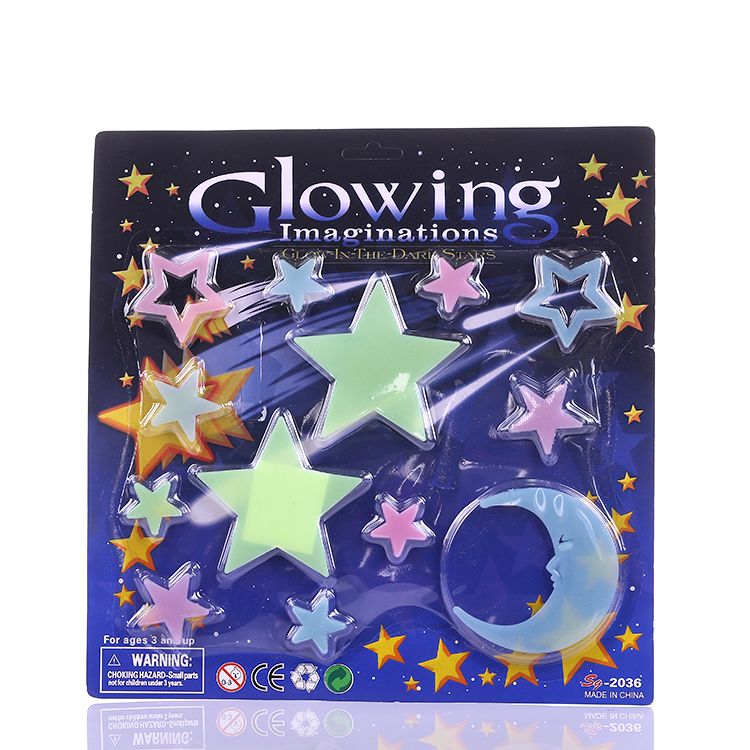 Luminous plaster of children's bedroom wall thumbnail