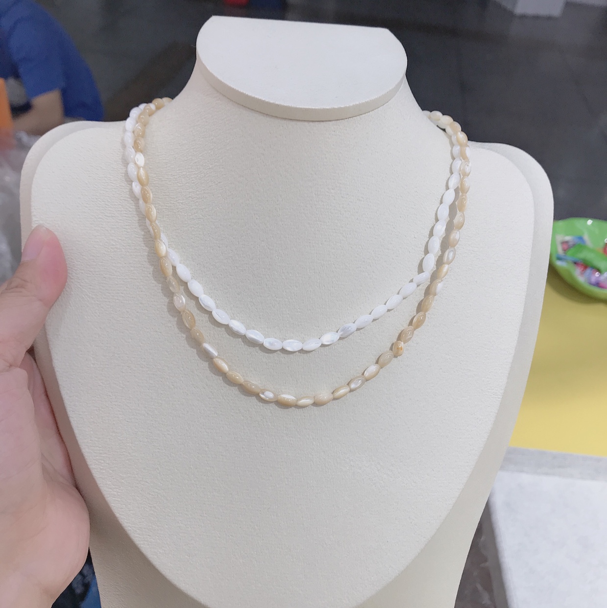Agate necklace