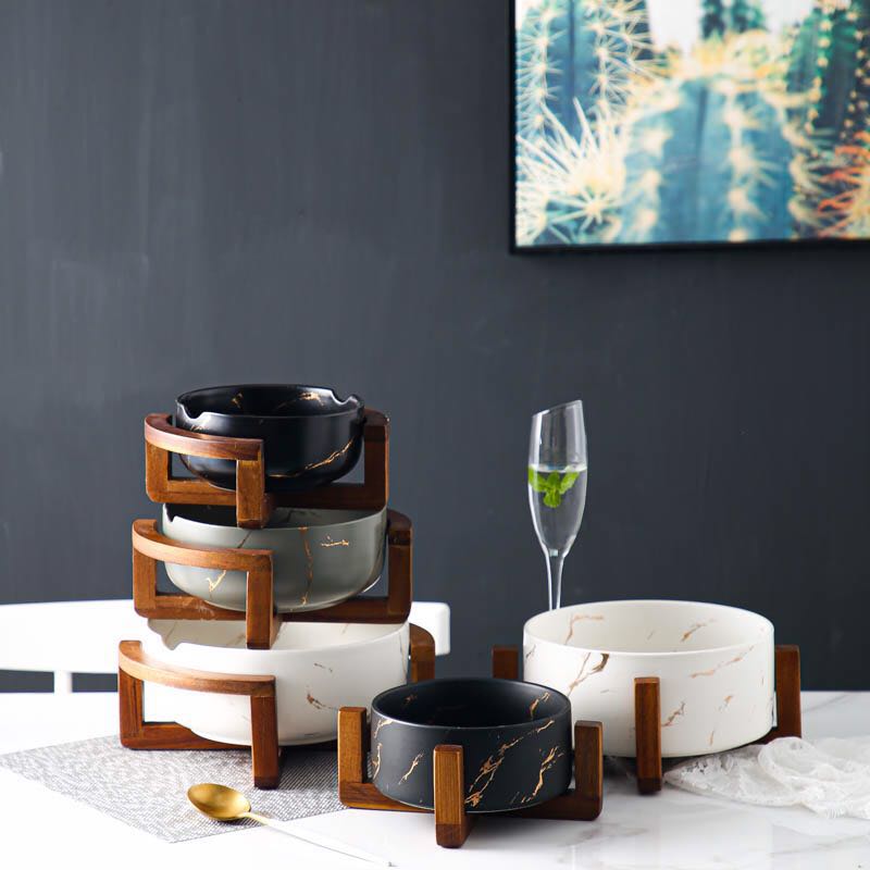 烫金大理石纹烟灰缸