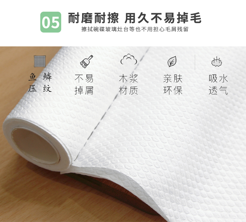 懒人抹布一次性厨房清洁吸水不掉毛干湿两用加厚去油污洗碗布30片详情图11