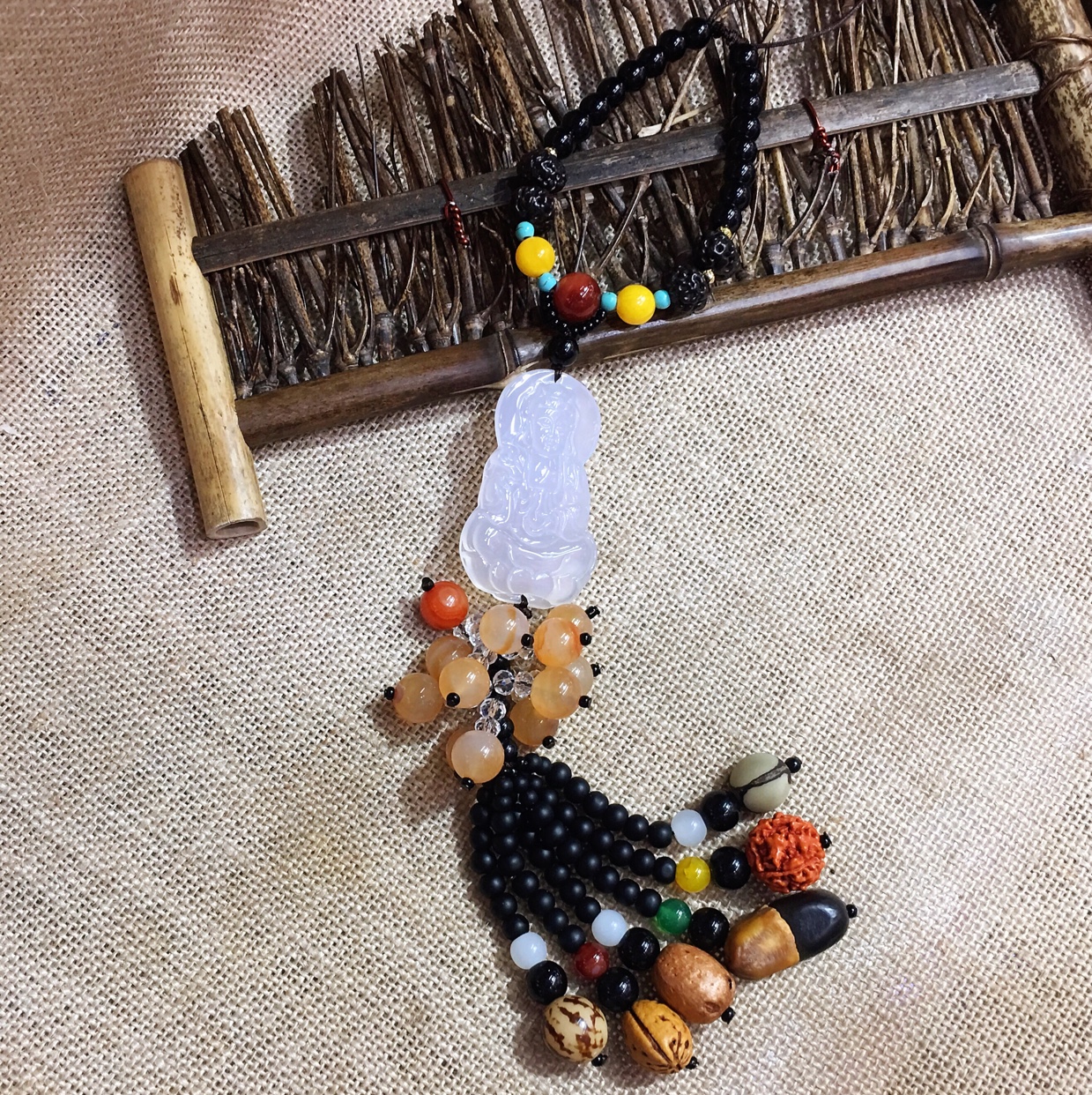 Agate Bodhi pendant Specification image
