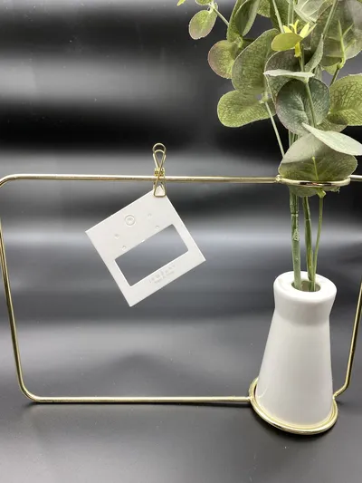 High-Grade Stud Card Custom Korean Card Earrings Card Earrings Necklace Hairpin Jewelry Card Custom