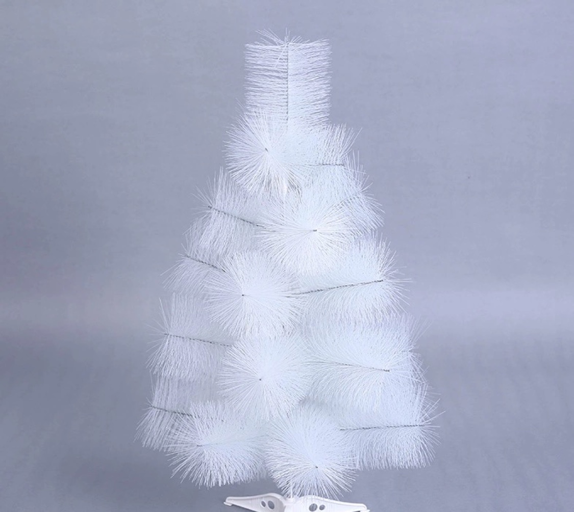 60cm white Christmas tree made of PET