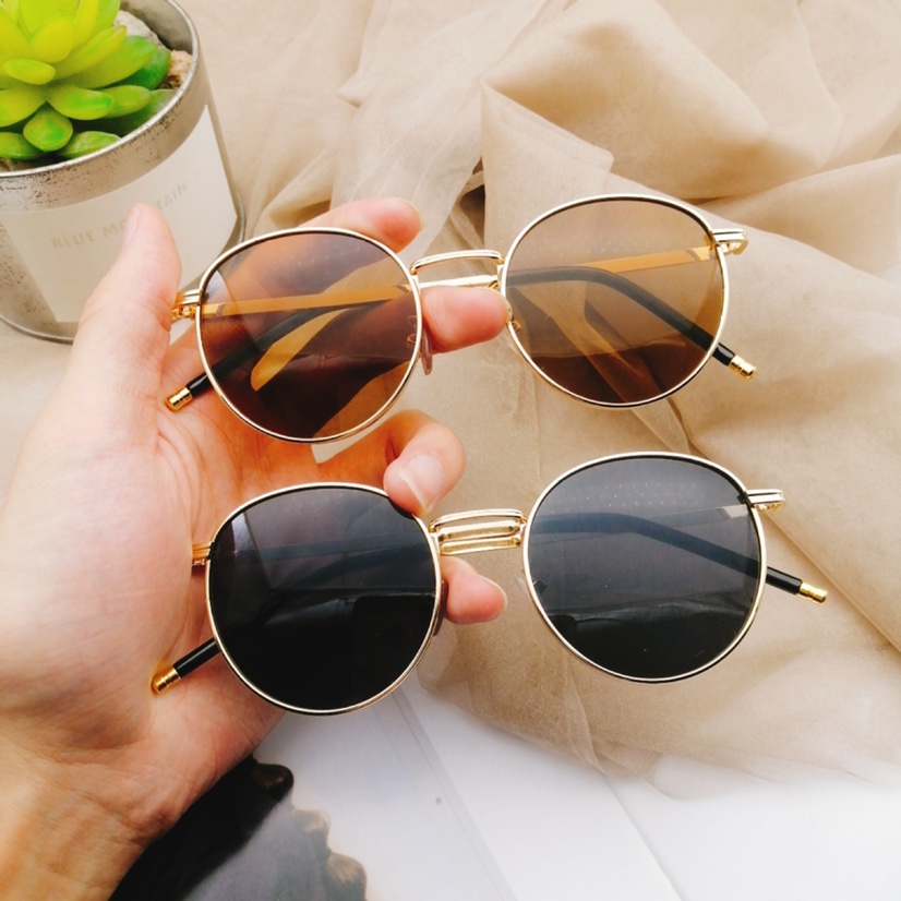 Metal new Korean fashion sunglasses