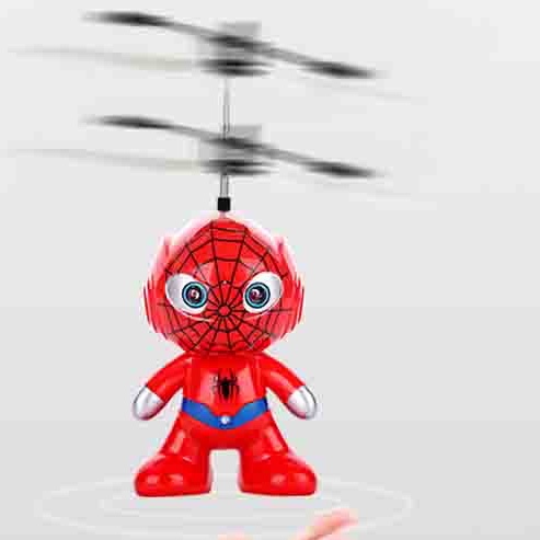 Induction Superman aircraft induction aircraft charging will fly electric suspended helicopter boys girls children toys
