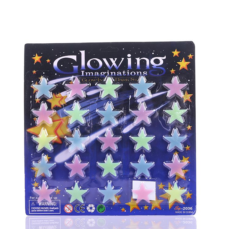 Fluorescent stars