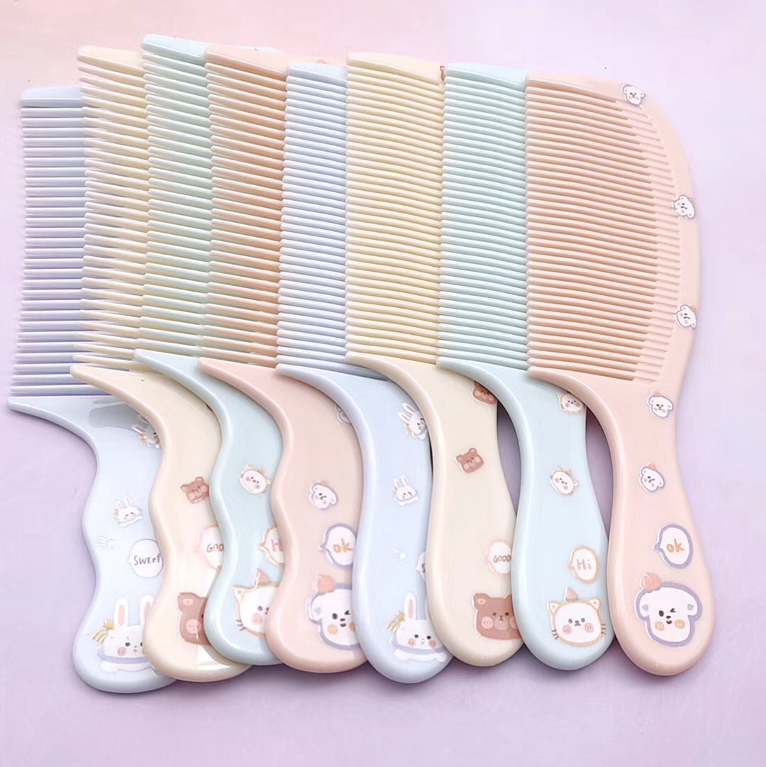 The new embossed comb is available in a variety of styles and colors. 1 undefined
