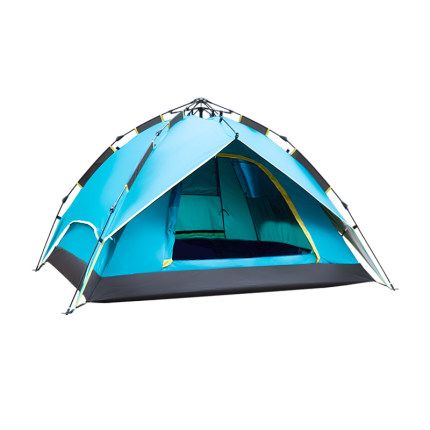 Tent outdoor camping, wild camping equipment, rainproof double-person fully automatic thickened rainproof