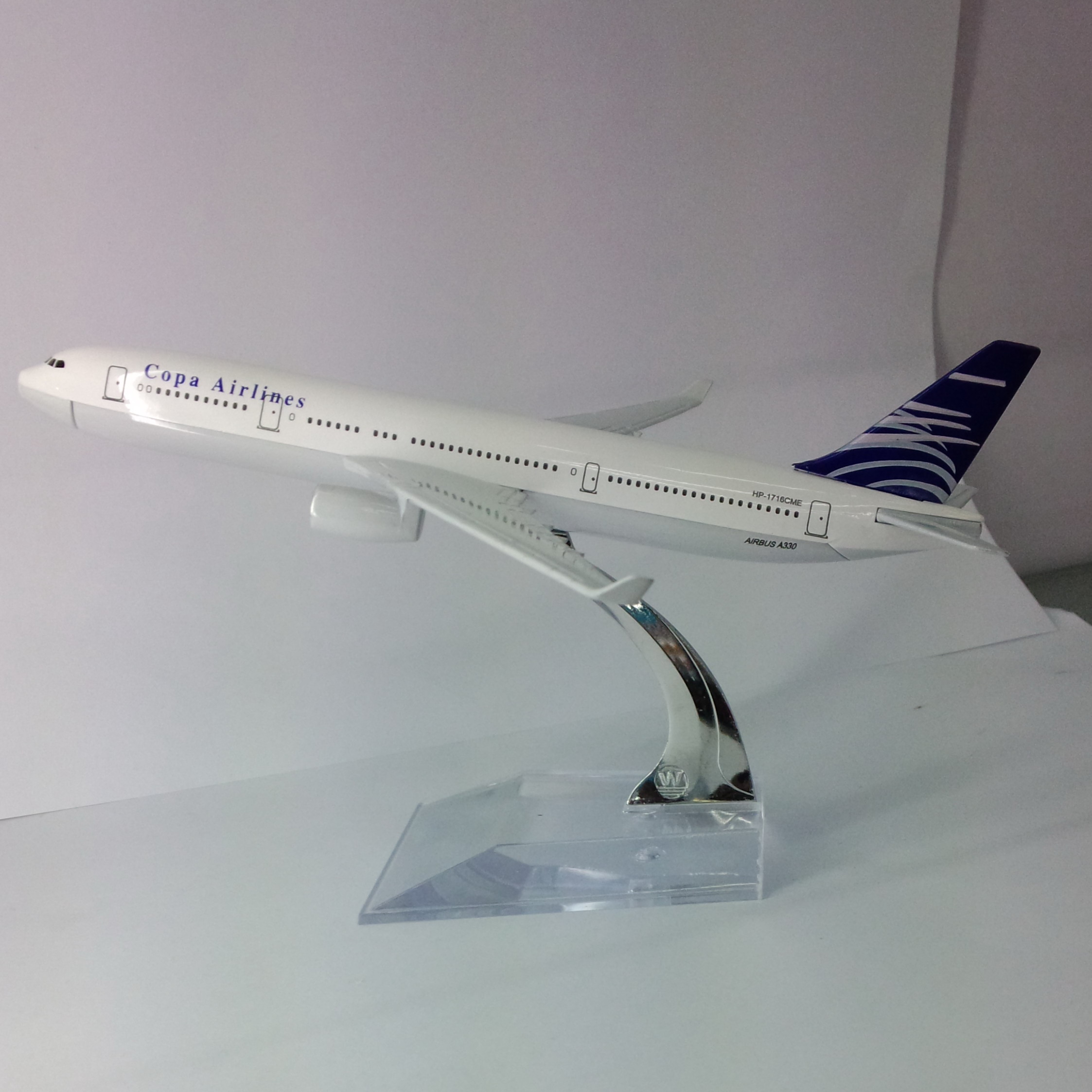 金属飞机模型（巴拿马Copa航空A330-300）飞机模型 合金飞机模型详情图1