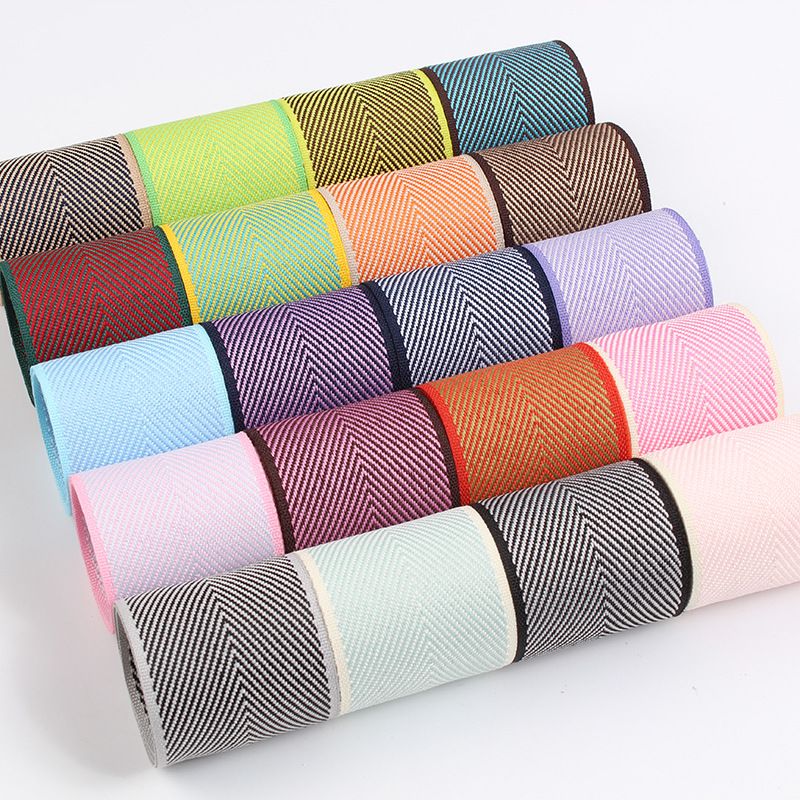 Thread Color Edge Intercolor Humanoid Belt Clothing Clothing Home Textile Accessories Diy Hair Accessories Material Color Twill Rib Belt