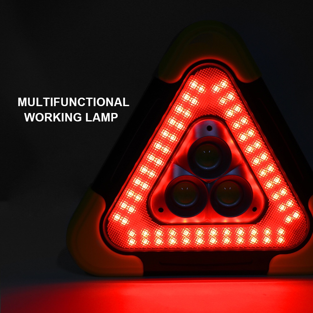 Multifunctional Traffic Warning Light Construction Signal Light Charging Work Light Automotive Emergency Light Application Scenario