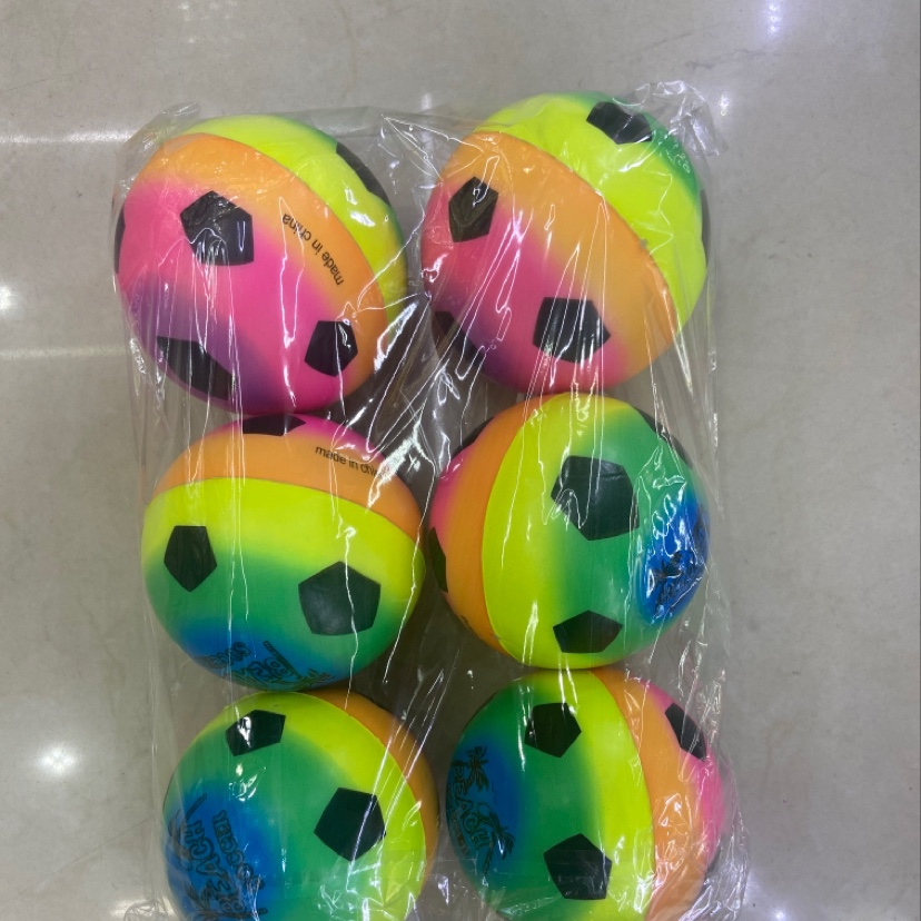 Factory direct sales of 10 cm beach footballs, eco-friendly pu balls, sponge balls and children's toys