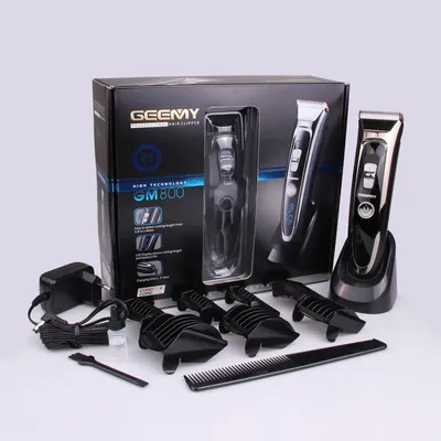 GEEMY800 electric hair clipper can be customized logo mute barber shop pusher thumbnail