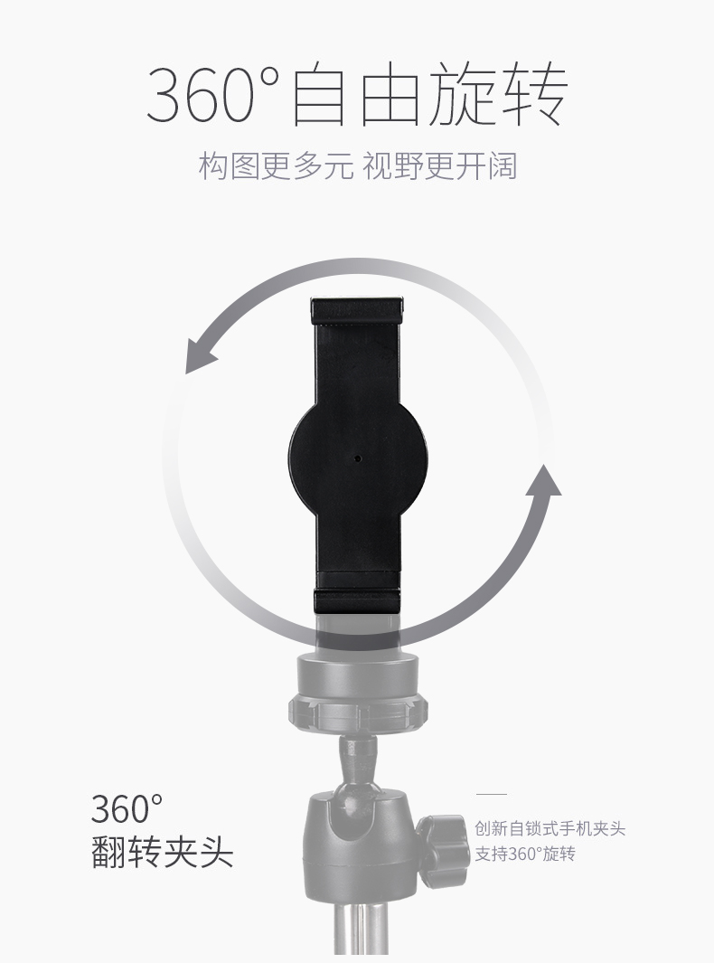 Separate Multi-Functional Tripod Selfie Stick K05 details Picture