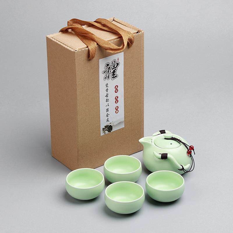 企鹅壶五件套
