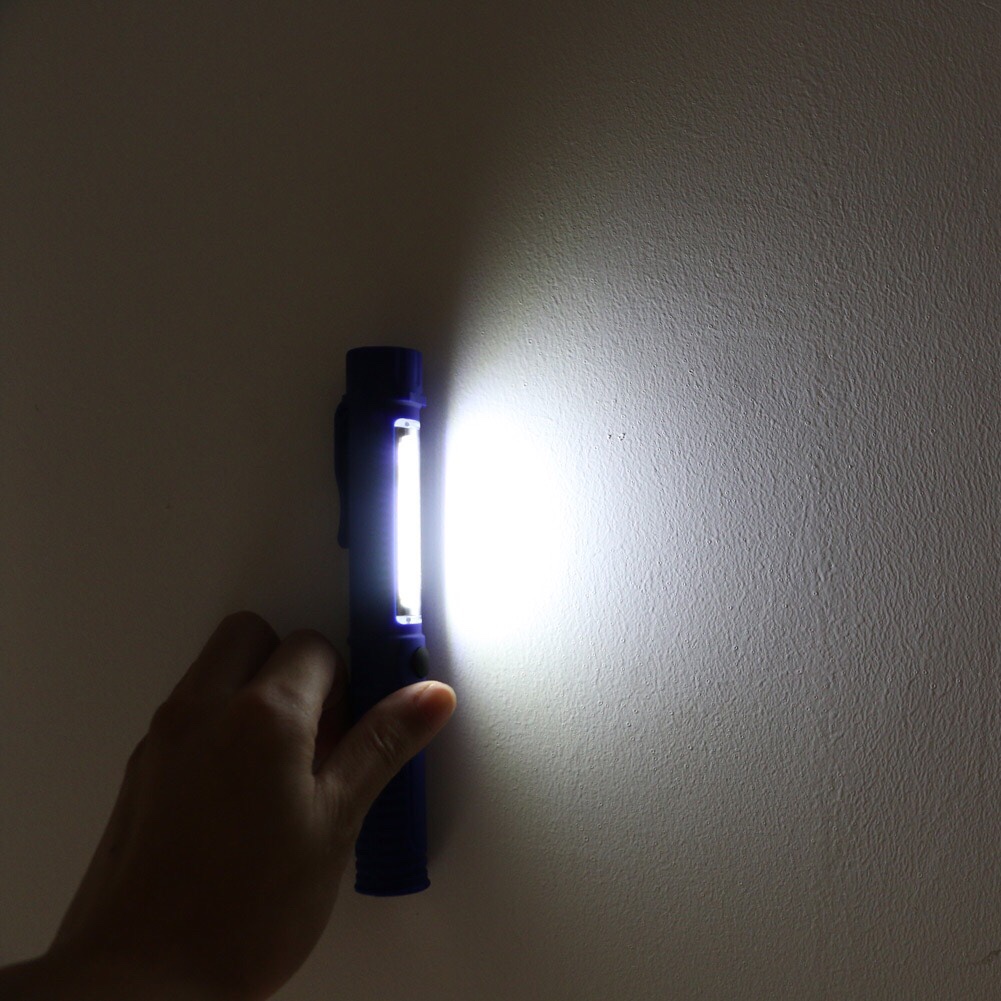 Hot Cob Pen Lamp Battery Working Light Outdoor Waterproof Pen Holder Light Led Flashlight Application Scenario