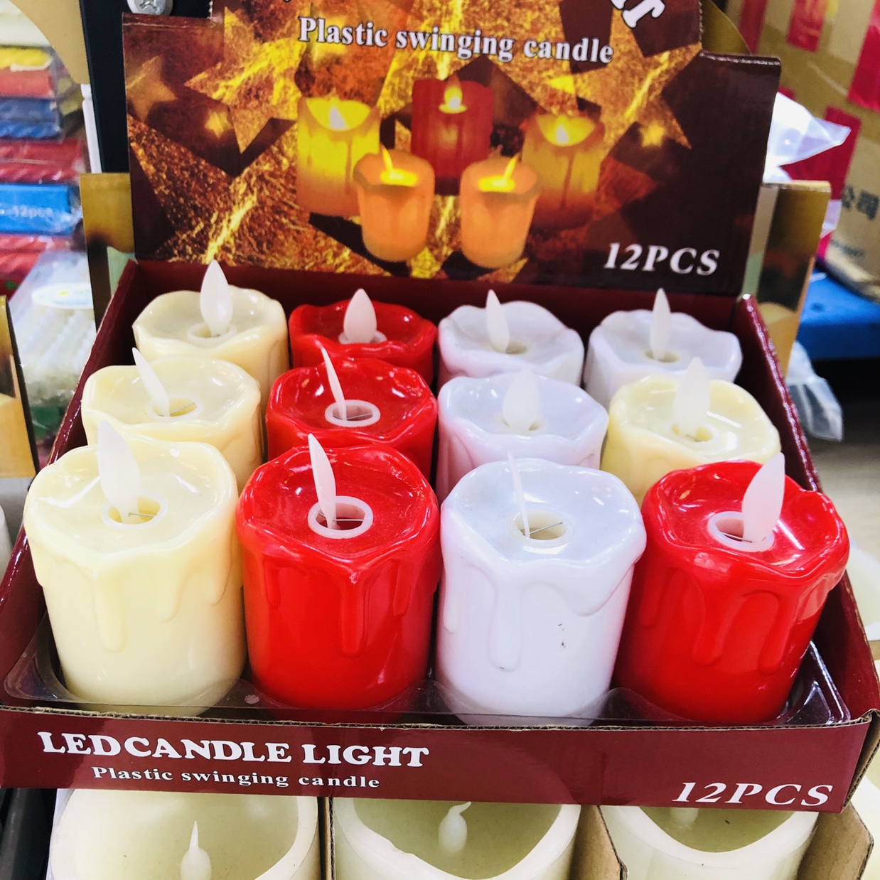 Simulation candle party candle wedding props modeling candles thumbnail