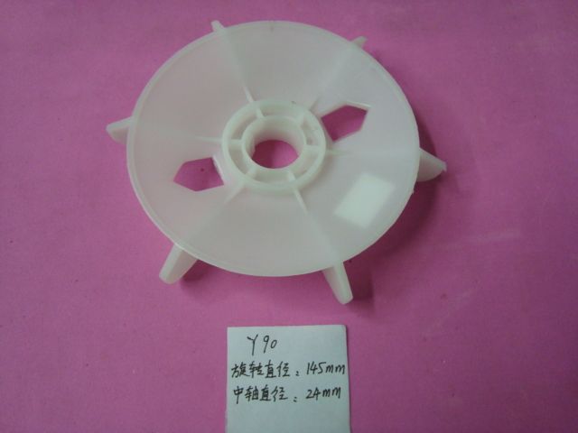 Factory direct fan plastic fan motor Fan Y90 diameter 145mm impeller motor motor details Picture