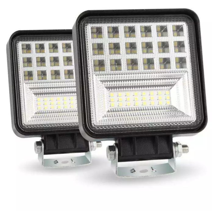 126W Square Work Light Square Work Light With Aperture Work Light details Picture
