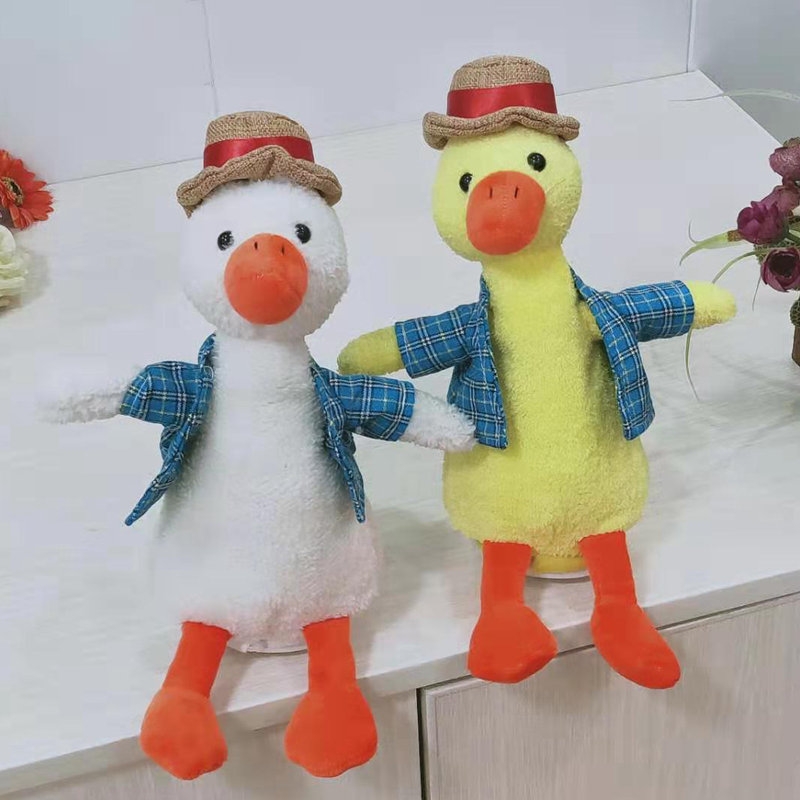 网红鸭🦆草帽鸭产品图