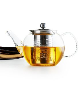家用高硼硅玻璃泡茶壶茶杯不锈钢过滤分茶器冲煮茶功夫茶具
