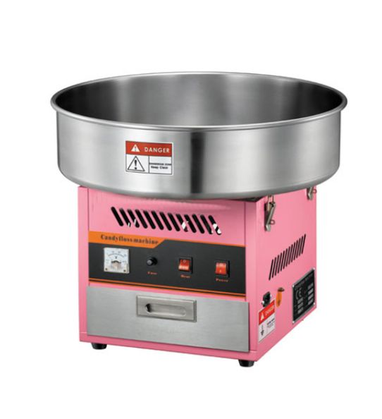 MF01(520) electric cotton candy machine set up stall with cotton candy machine stainless steel fancy cotton candy machine thumbnail