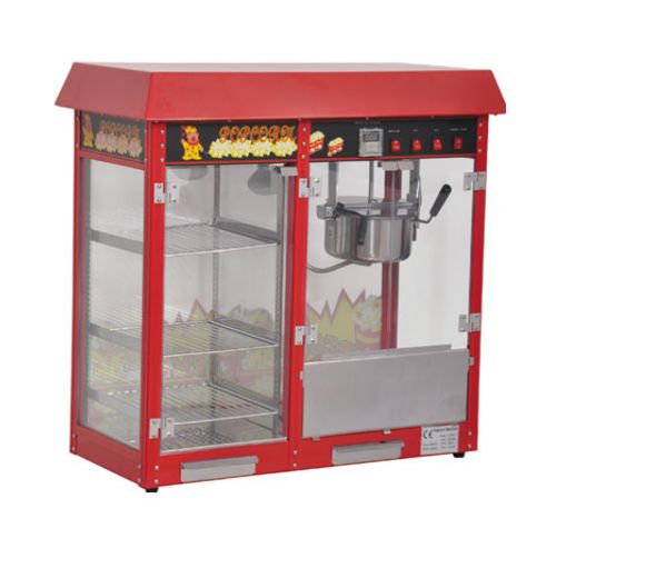 POPB-R electric inclined top popcorn machine, commercial fully automatic popcorn machine, cinema corn machine