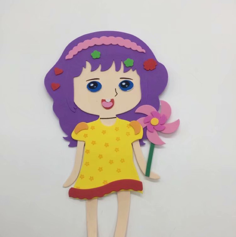 风车女孩，3个一包