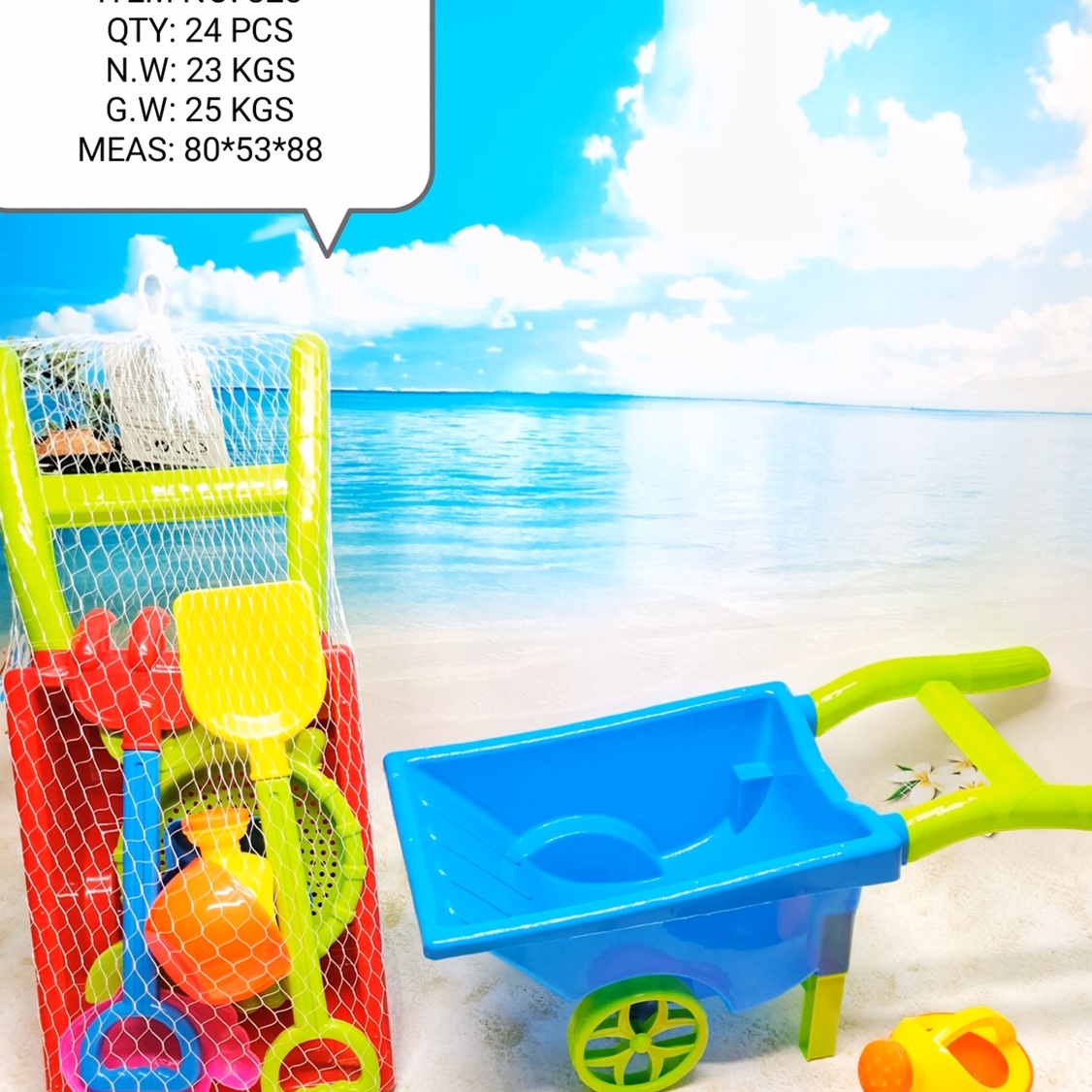 Sand beach sand set to dig sand toy bucket :) plastic little beach children's shovels and little boy's rake 825