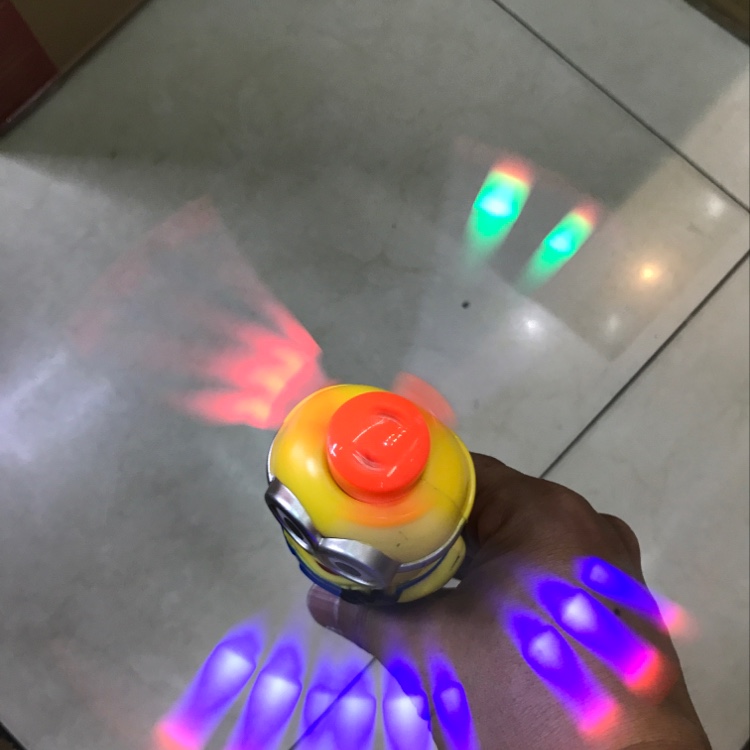 手持灯光音乐风车细节图
