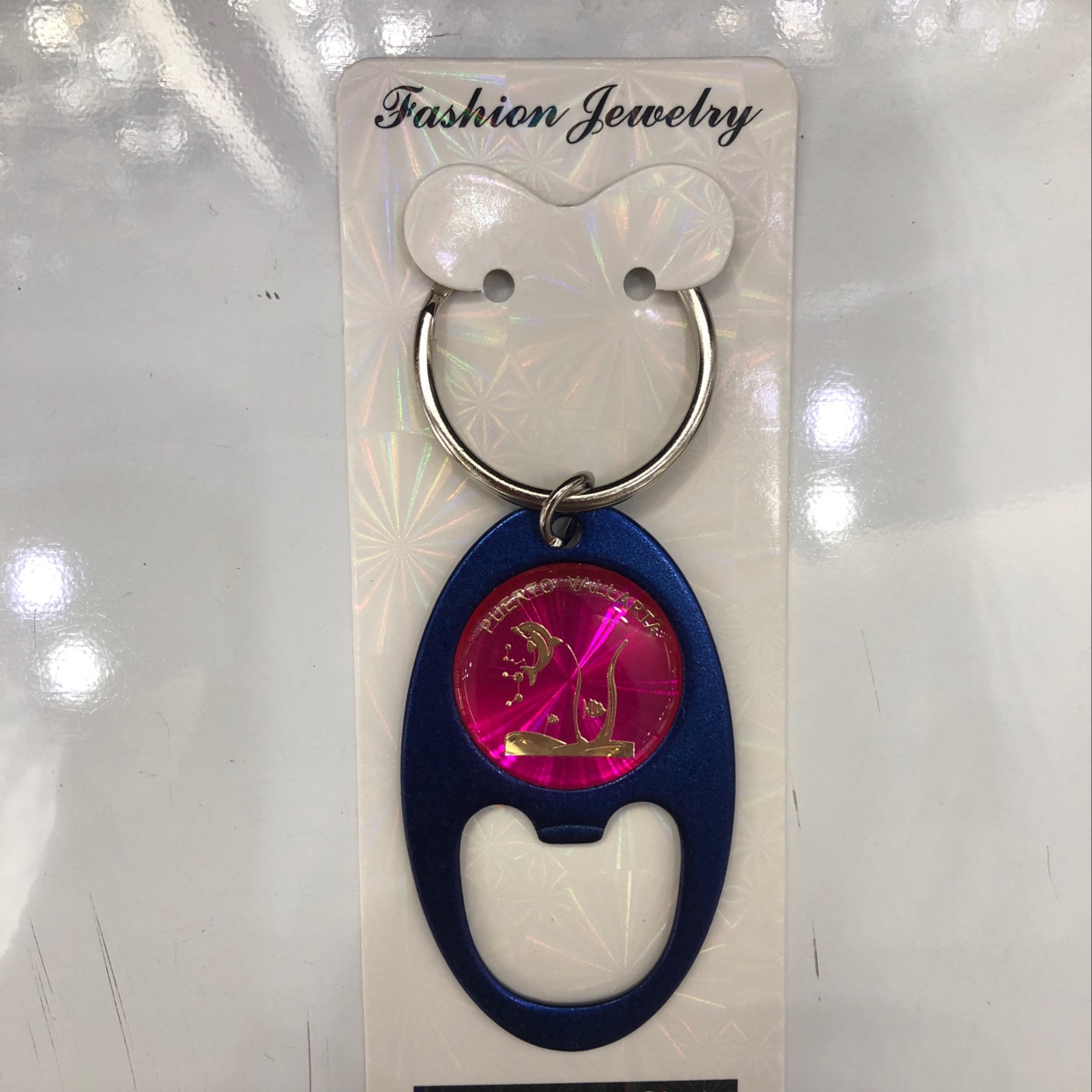 Spray painting bottle opener keychain details Picture