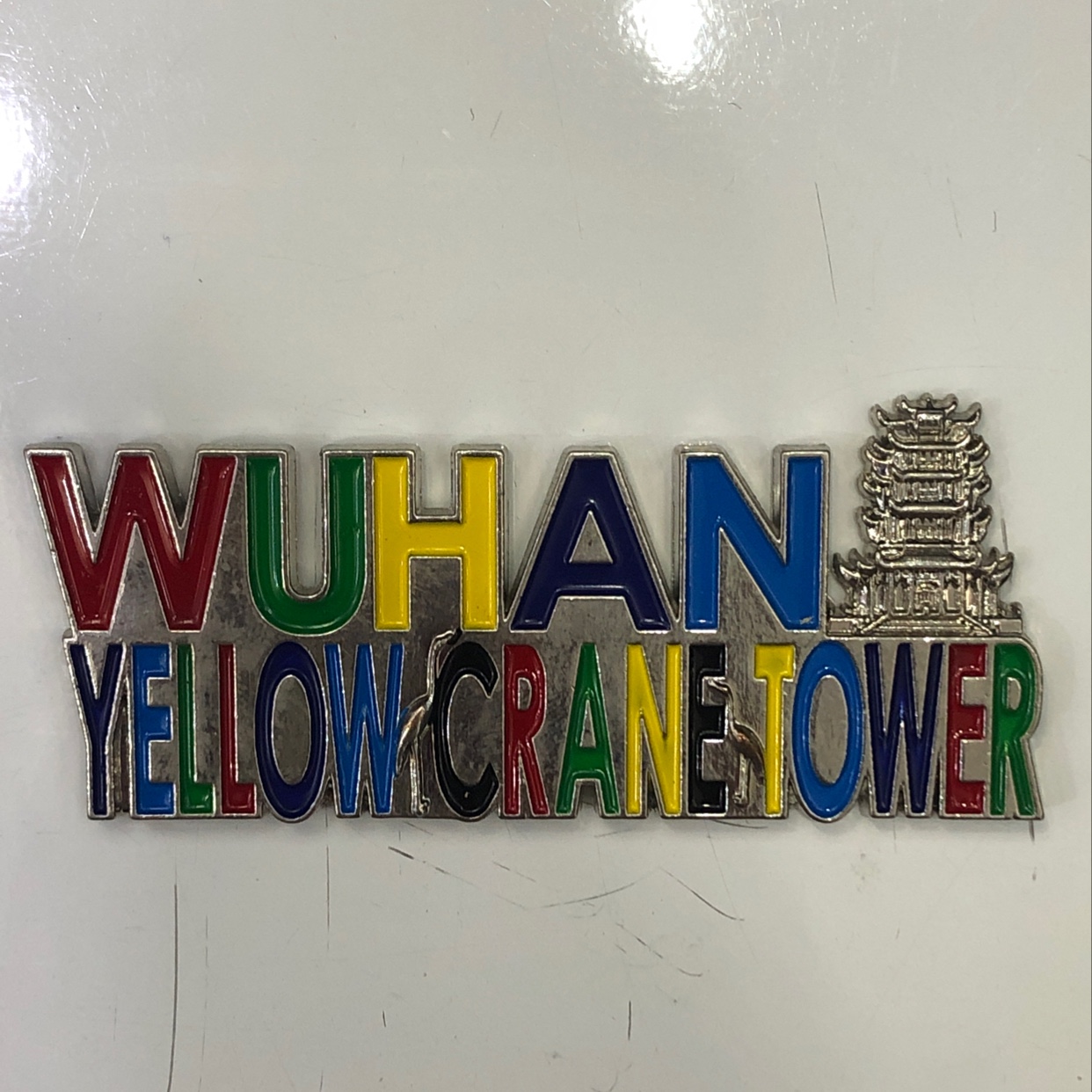 Letter fridge magnets