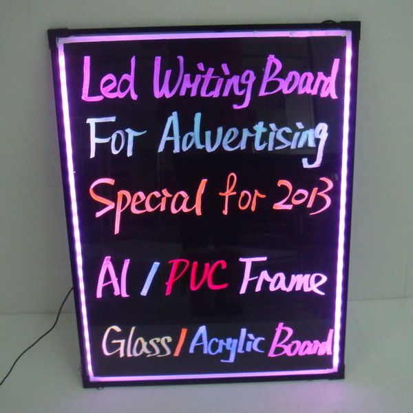 LED手写荧光板发光黑板展示广告板60*80图