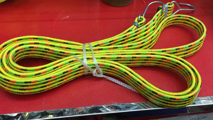 Elastic rope, binding rope, motorcycle lanyard, cargo binding rope undefined