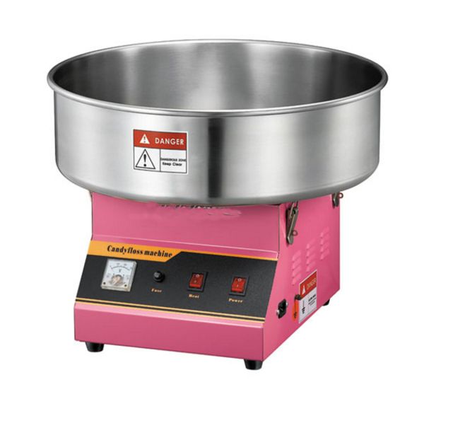 MF-03(520) Electric cotton candy machine for street vending, stainless steel fancy cotton candy machine