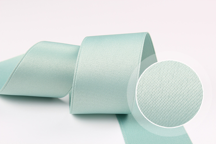 Dingxin Factory direct sales 1.0CM Korean double-sided polyester-cotton webbing, DIY handmade ribbon bow accessories, Korean thick cotton colored ribbons detail image 5