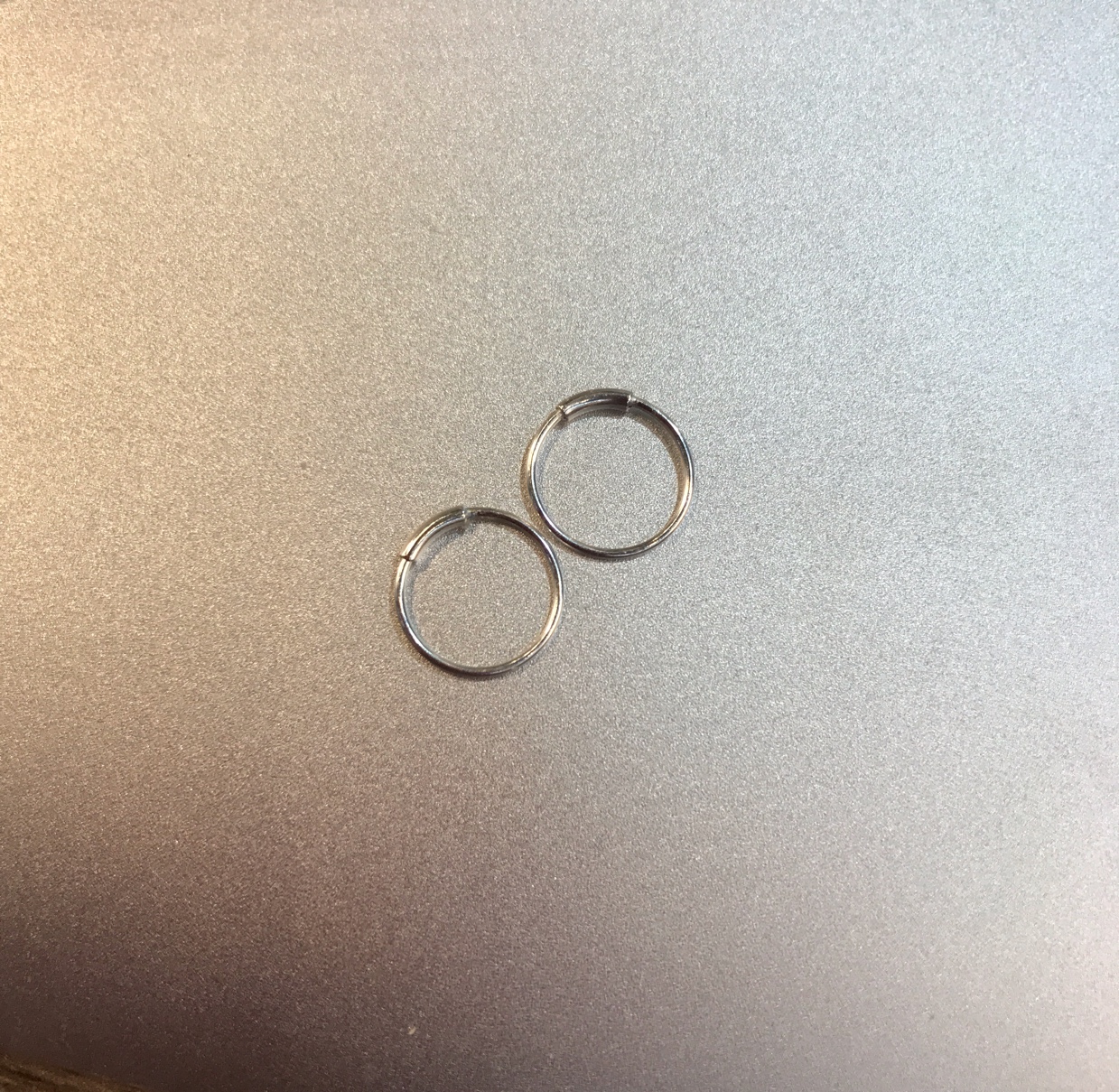 Sterling silver earrings, earrings, bone rings, sterling silver plated