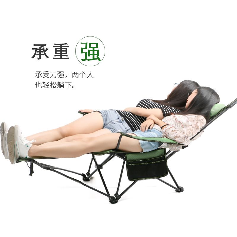 Outdoor Folding Chair Portable Backrest Chair Fishing Chair Camping Folding Chair Lounge Stool Nap Bed Chair Beach Chair details Picture